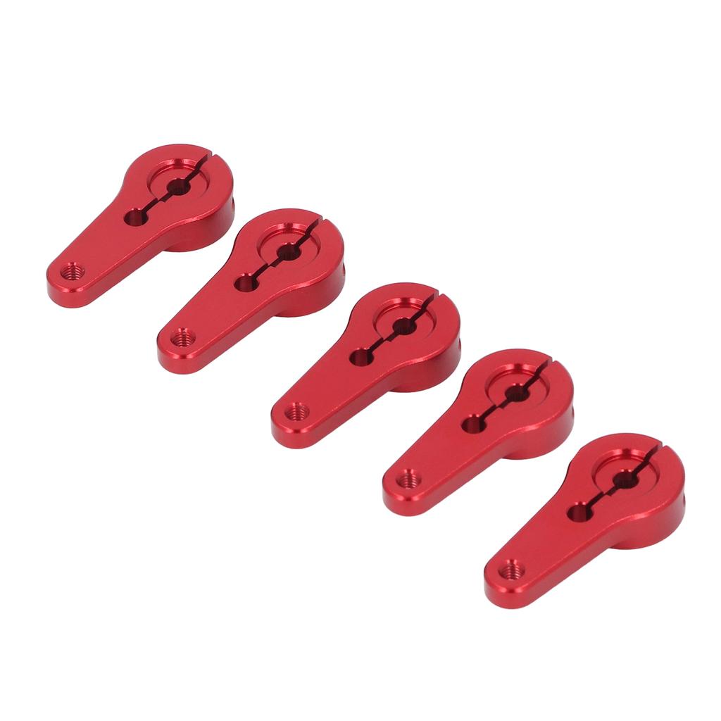 5 Pcs 25T M3 Aluminum Alloy RC Servo Horns Arms 31mm Metal Steering Arms for RC Car for Redcat for Axial for Scx10 for