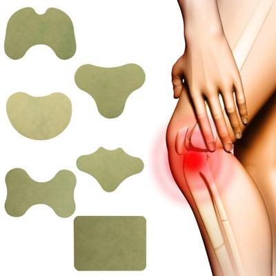 50/100 шт. Травяные пластыри для коленного сустава, спины, шеи, плеча, поясницы, для облегчения боли, пластырь с полынью и имбирем, дышащие наклейки для акупунктурных точек