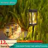 Солнечный ландшафтный светильник для двора - Водонепроницаемый уличный садовый светильник для создания атмосферы с грунтовым креплением.