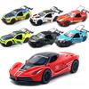 1:36 Alloy Sports Car Model Children's Pull Back Door Open Car Toy Boy Ornaments