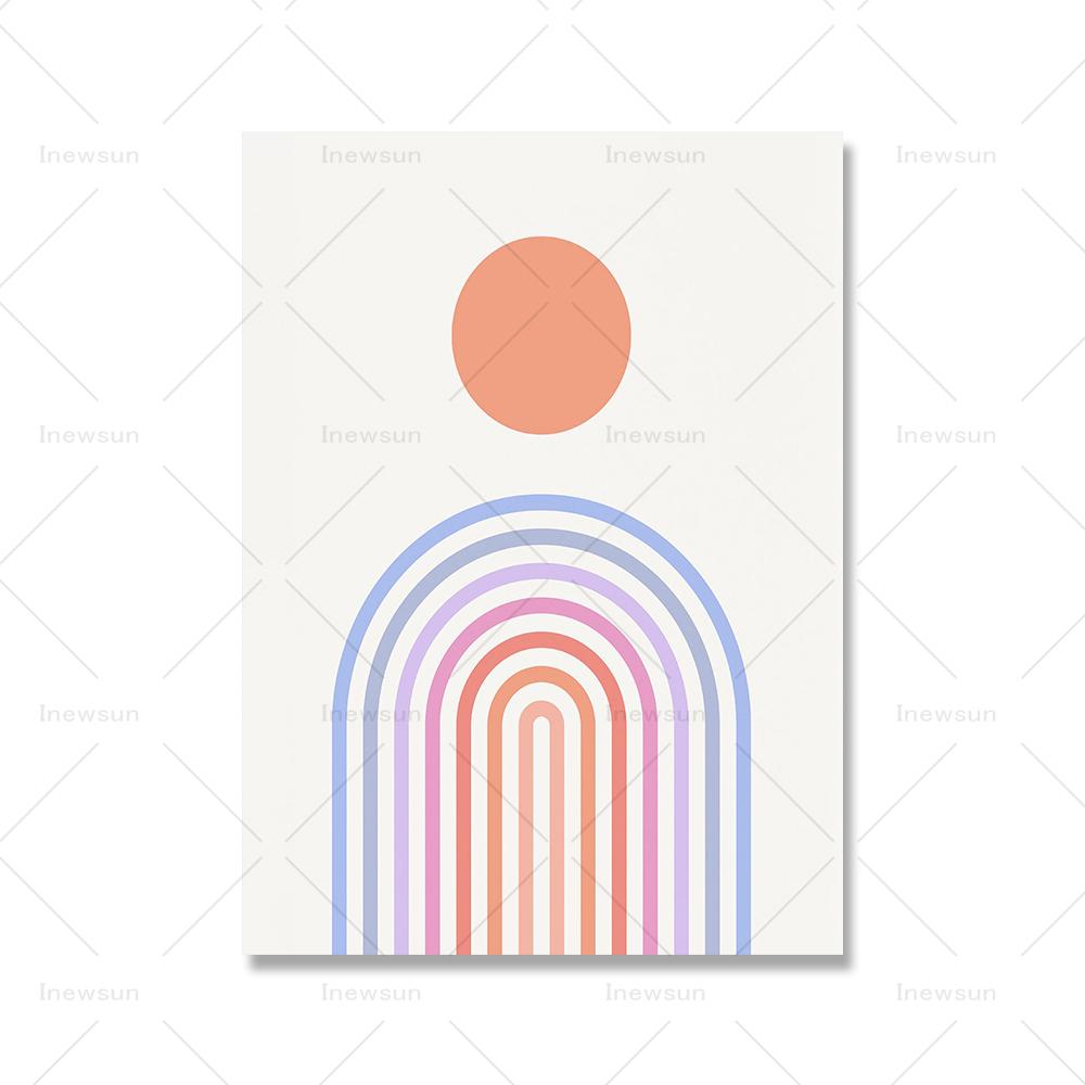 Матисс Абстрактный Радужный Принт Бохо Ретро Арт Постер Датский Пастельный Цитата Холст Живопись Инди Комната Домашний Декор Настенные Картины