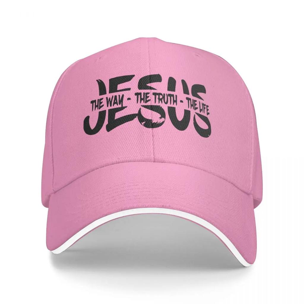 Кепка дальнобойщика «Иисус — путь, истина, жизнь» Кепка Snapback для мужчин Бейсболки Мужские кепки Кепки с логотипом