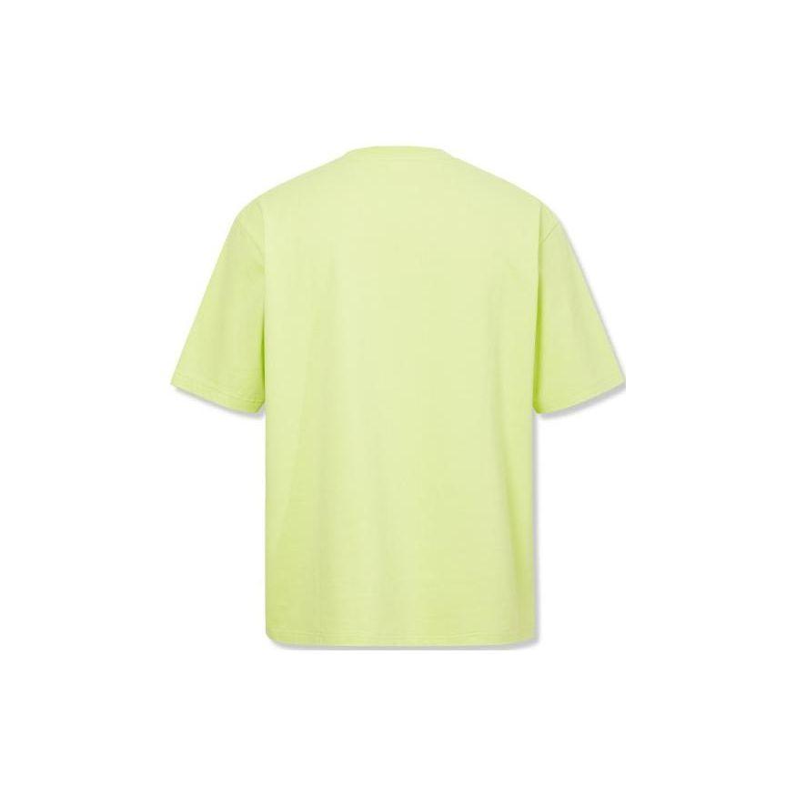 Мужская футболка с коротким рукавом с принтом букв Levis Топы Зеленый A6383-0002