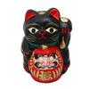 Сделано в Lucky Daruma Черный Японский Кот, Большой,