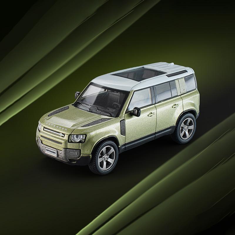 1/64 Land Rover Defender 110 P400 HSE 2020 Металлическая Масштабная Модель Автомобиля Литая Металлическая Миниатюрная Модель Автомобиля Детская Игрушечная Машина Транспортные Средства