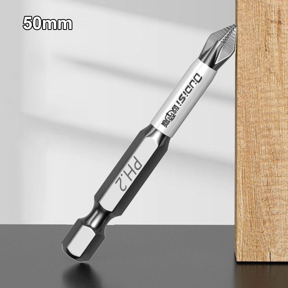 1/7Pcs Anti-Slip Screwdriver Heads Magnetic Cross Nutdriver New PH2 Screwdriver Bit