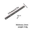 RC Car Chassis Reinforcement Stiffener Carbon Fiber Lightweight High Strength RC Chassis Reinforcing Rib for TT02 1/10 RC Car