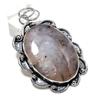 Natural Boulder Opal Gemstone Handmade 925 Sterling Silver Pendant 2.56" O3N41