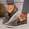 Loafers Flat Leopard Print Elegant Casual Women's Shoes New Comfortable Walking Mujer Zapatos: Wear Resistant Single Shoes