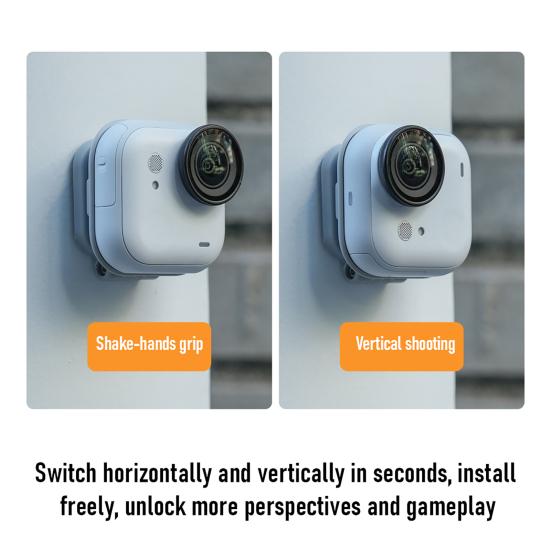 Магнитный кронштейн-подставка для экшн-камеры Insta360 GO Ultra, складной, регулируемый, магнитный держатель для спортивной камеры, основание, аксессуары для камеры