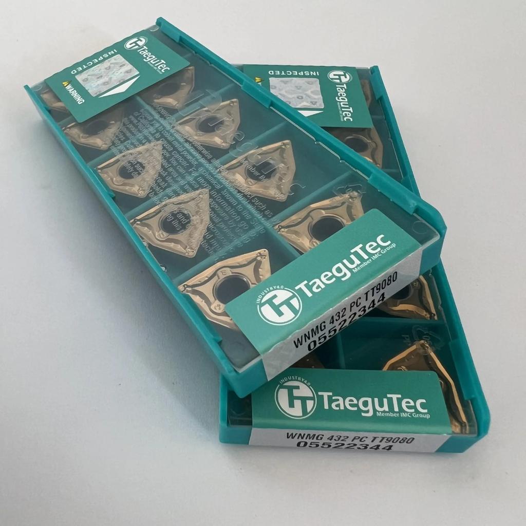 WNMG080408PC TT9080 / Industrial Indexable Carbide Inserts 10 Pcs