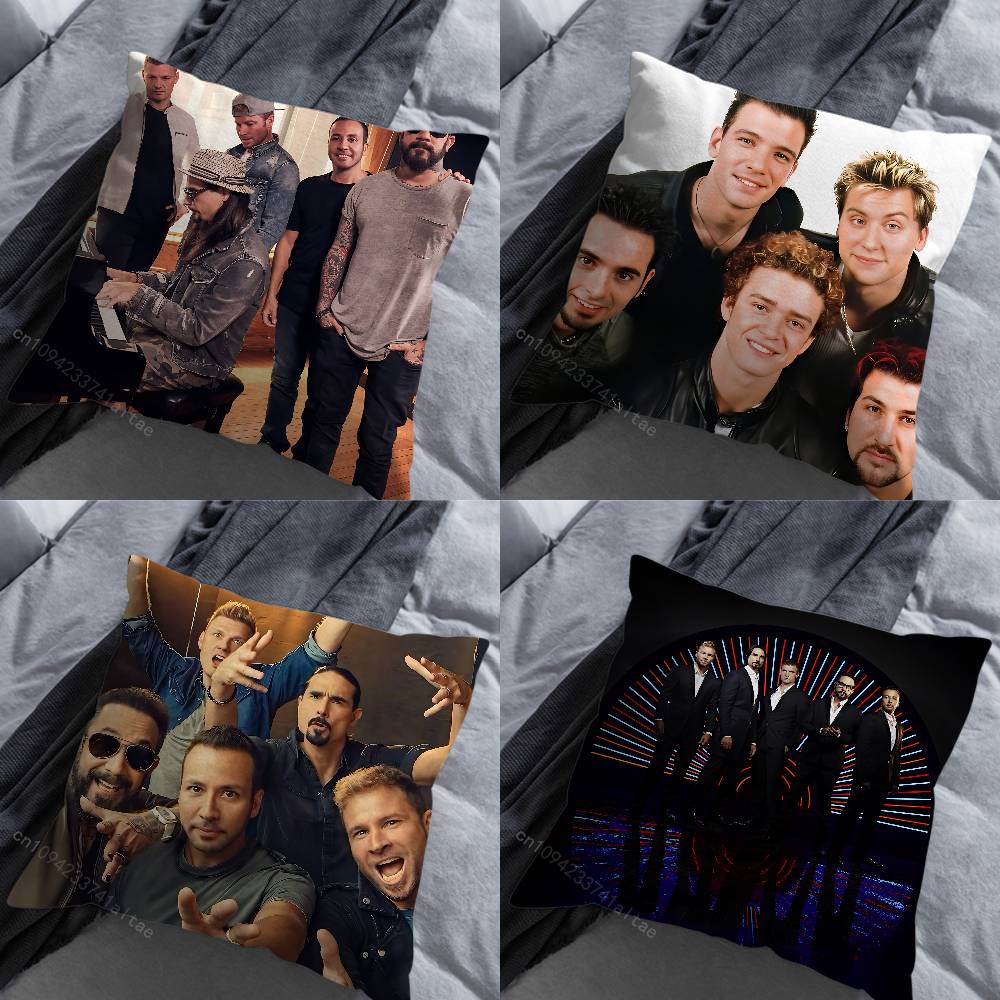 Band BBackstreet BBoys Various Sizes Square Pillow Case For Car Home Bedchamber Decor Birthday Gift