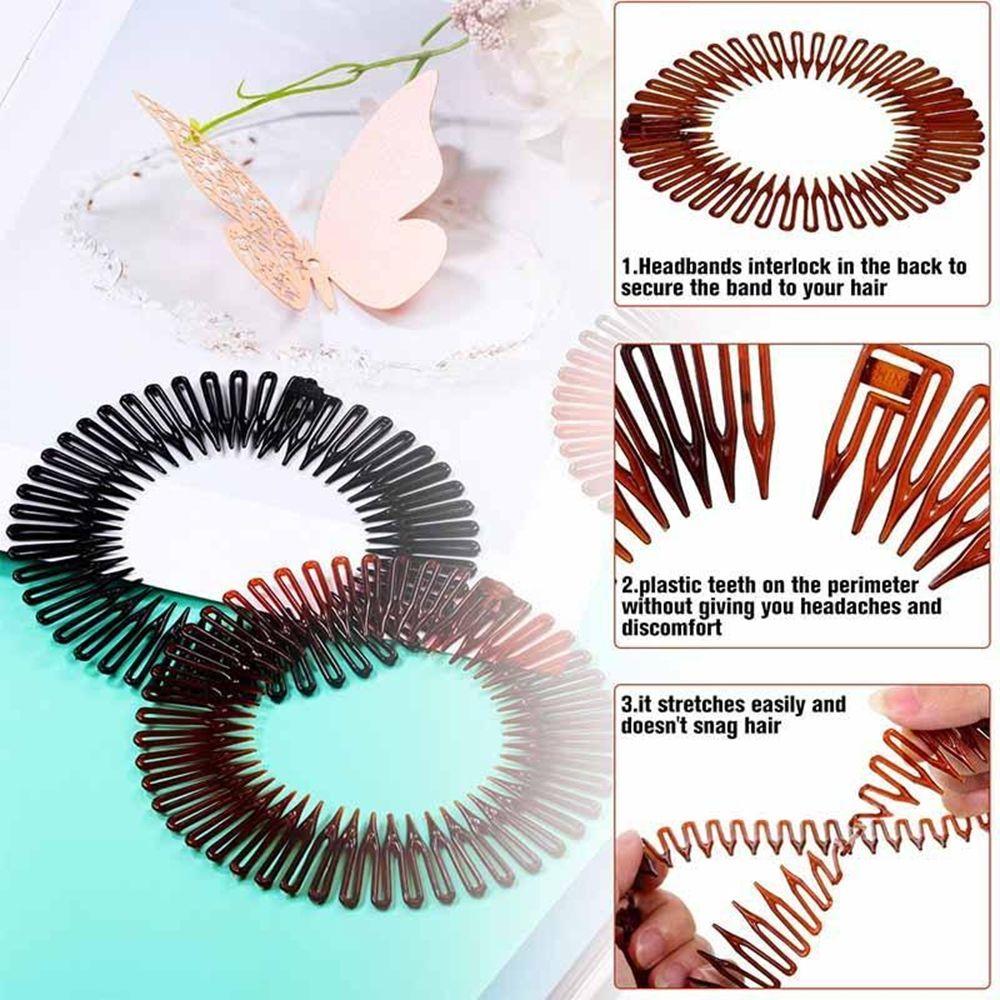 Flexible Travel Rhinestone Elastic Hair Band For Swimming Hair Accessories For Makeup Bath