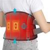 ALLJOY Waist 5 Vibration 3 Levels of Temperature 30 Minute Cordless Waist Heated Support Electric Lower Back Lumbar Heating One Size Fits Elastic