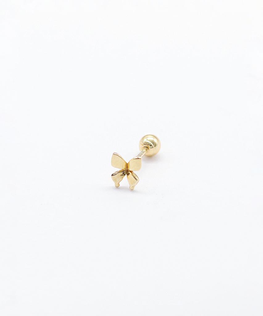 Серьги-гвоздики 14K с мини-бабочками