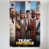 Team Fortress 2 TEAK FORTRESS 2 Коллекция персонажей Металлическая жестяная табличка, Винтажный постер с игровой графикой для декора дома, бара, кафе, мужской пещеры, M
