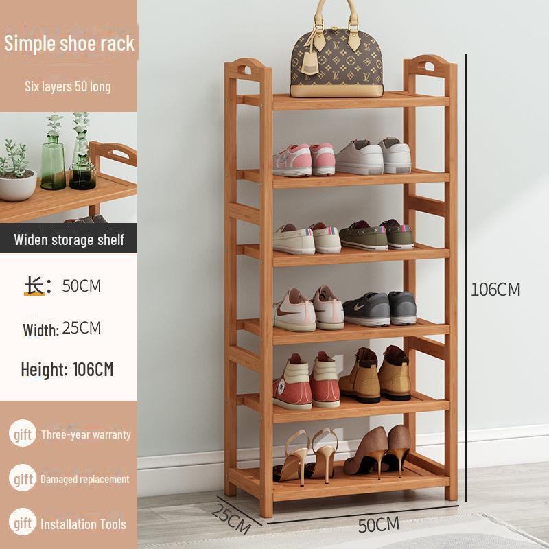 Nanzhu Multi-Layer Dustproof Shoe Rack: Economical Storage for Home, Dorm, or Corridor