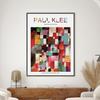 Пауль Клее абстрактный геометрический постер и принт эклектичный настенный художественный горизонт выставка холст живопись современная гостиная домашний декор