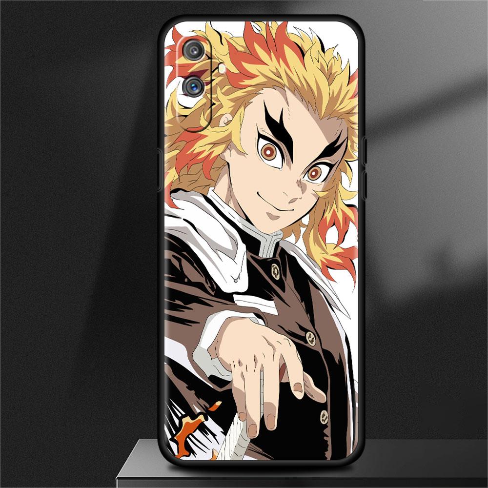 Чехол для Oppo Realme 8 C21Y 8i GT Neo 2 3 C21 7 9 Pro 6 C35 C20 Master C15 C12 C11, силиконовый чехол для телефона Demon Slayer Anime Funda