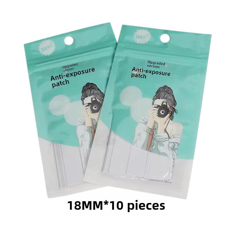 Прозрачная двухсторонняя клейкая лента для одежды на груди и воротнике