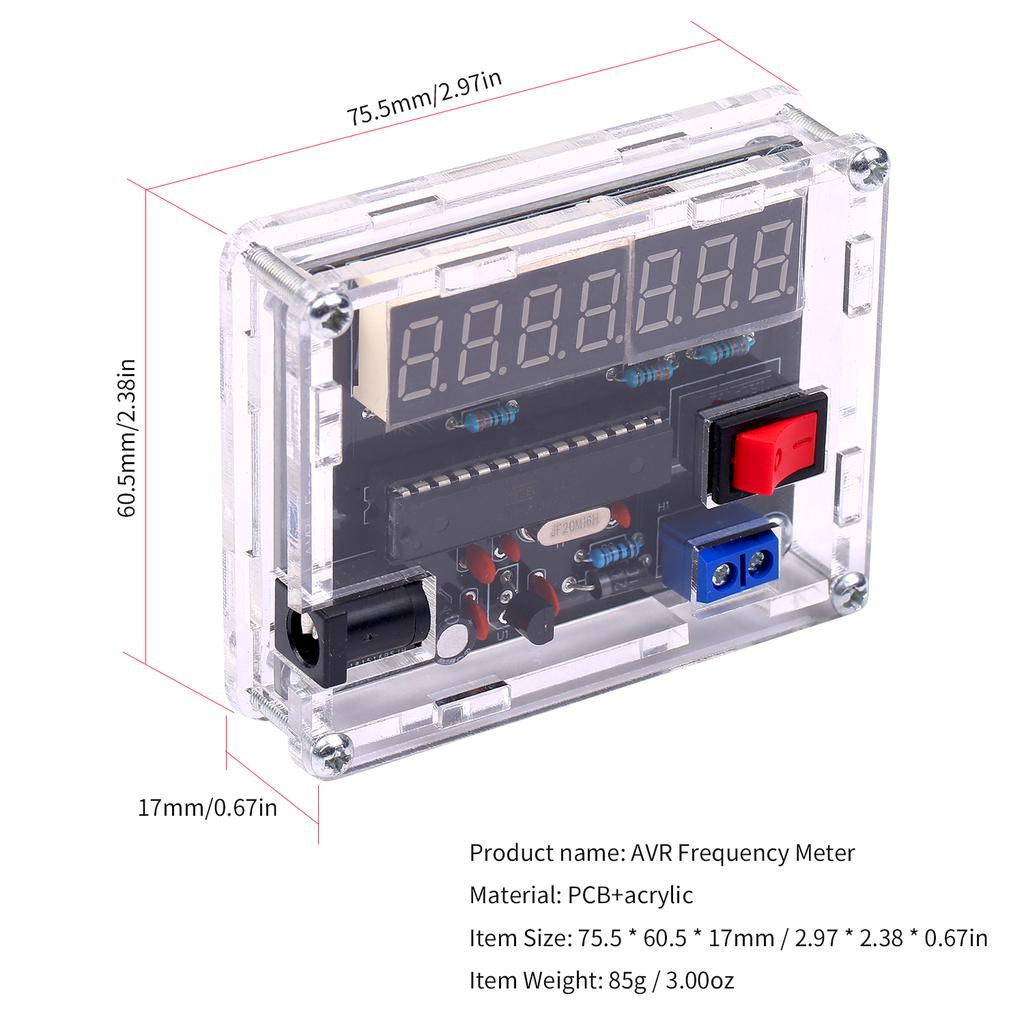 Частотный преобразователь 10 МГц Преобразователь частоты Частота AVR с AVR