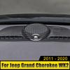 For Jeep Grand Cherokee WK2 2011 2012 2013 2014 2015 2016 2017 2018 2019 2020 ABS Car Dash Center Speaker Ring Frame Cover Trim