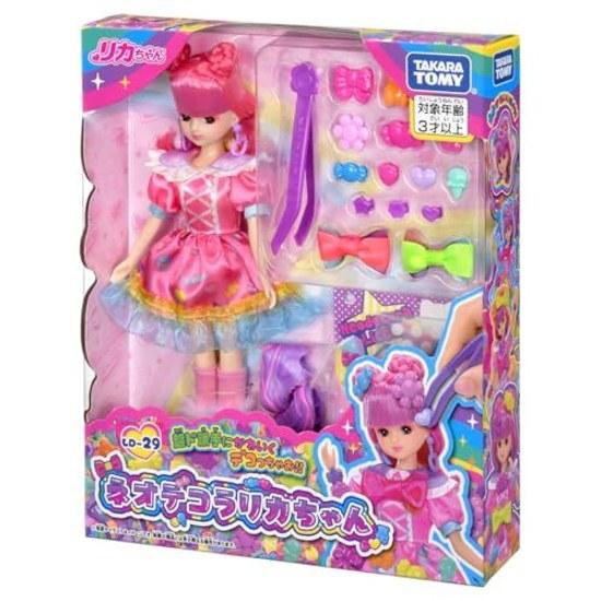 Takara Tomy Licca-chan Doll LD-29 Neo Decora Dress-Up Play Toy Ages 3 Up