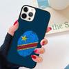 Congo Democratic Republic Flag Phone Case for iPhone 17 Air 16 PRO MAX 15 14 PLUS 12 11 13 coque Cover Fundas coque