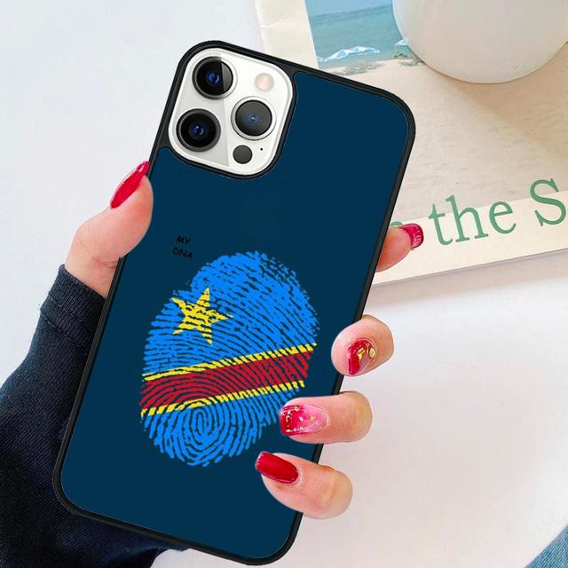 Congo Democratic Republic Flag Phone Case for iPhone 17 Air 16 PRO MAX 15 14 PLUS 12 11 13 coque Cover Fundas coque