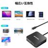ANYOYO USB Hub with and 2 HDMI 4K 60Hz Docking Station with 2 HDMI 2 USB A Ports 1 USB C 5Gbps Data SD TF Card Compatible with MacBook and Other