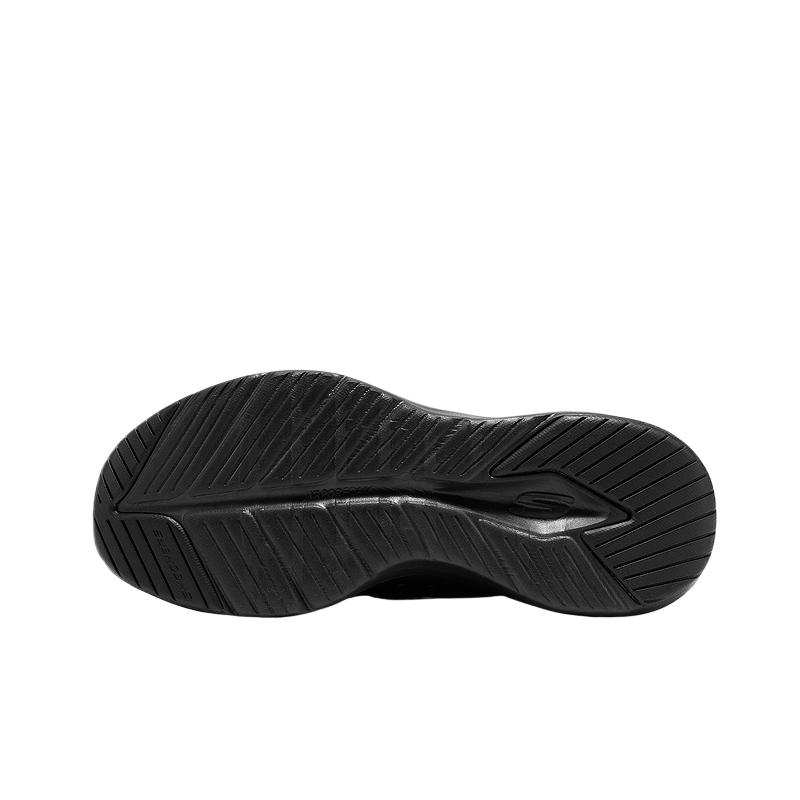 Skechers Sport Womens Full Black Casual Shoes Simple Comfortable Stylish Versatile Breathable 150417-BBK