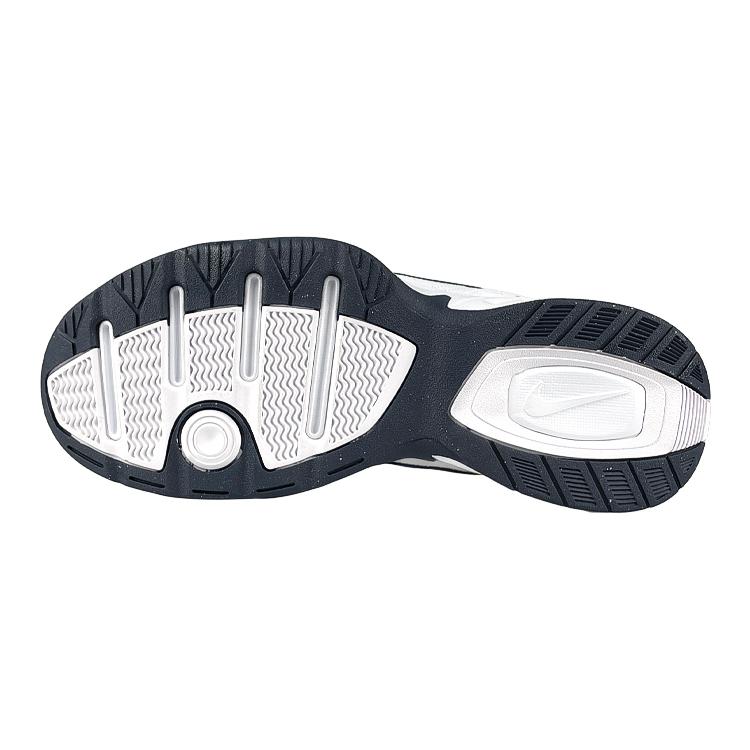 Nike Air Monarch 4 Белый Синий Низкие Массивные Кроссовки Унисекс Черно-Белый 415445-102(Команда47-М4)