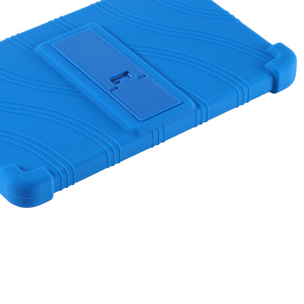 Силиконовый чехол для Teclast P85 с регулируемой подставкой и противоударными утолщенными углами.