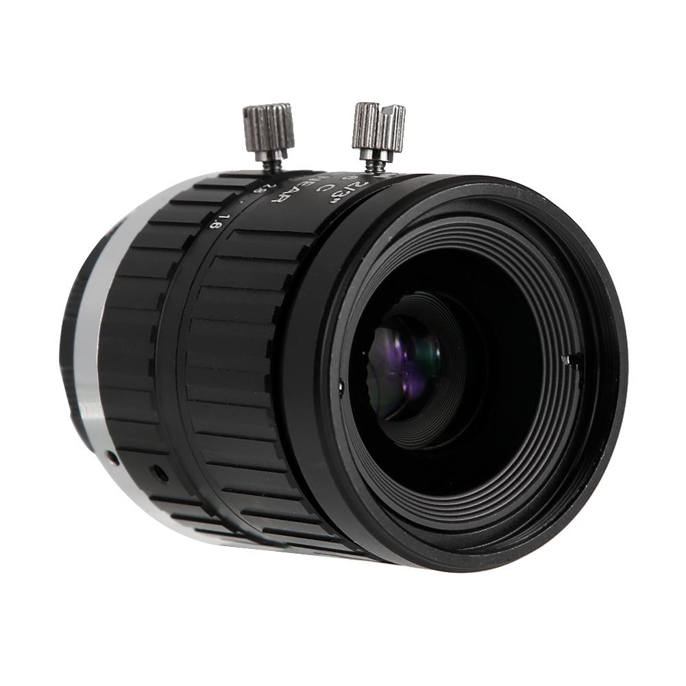 5MP 16mm Focal Length CCTV HD Manual Lens 2/3 C Mount for Surveillance Security Camera