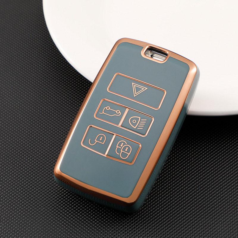 Compatible Luhu Jiebao Key Cases for Range Rover Velar, Evoque, Discovery 4, Sportage, and Defender.