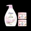 Dove Sakura Гель для душа и Скраб с гранатом