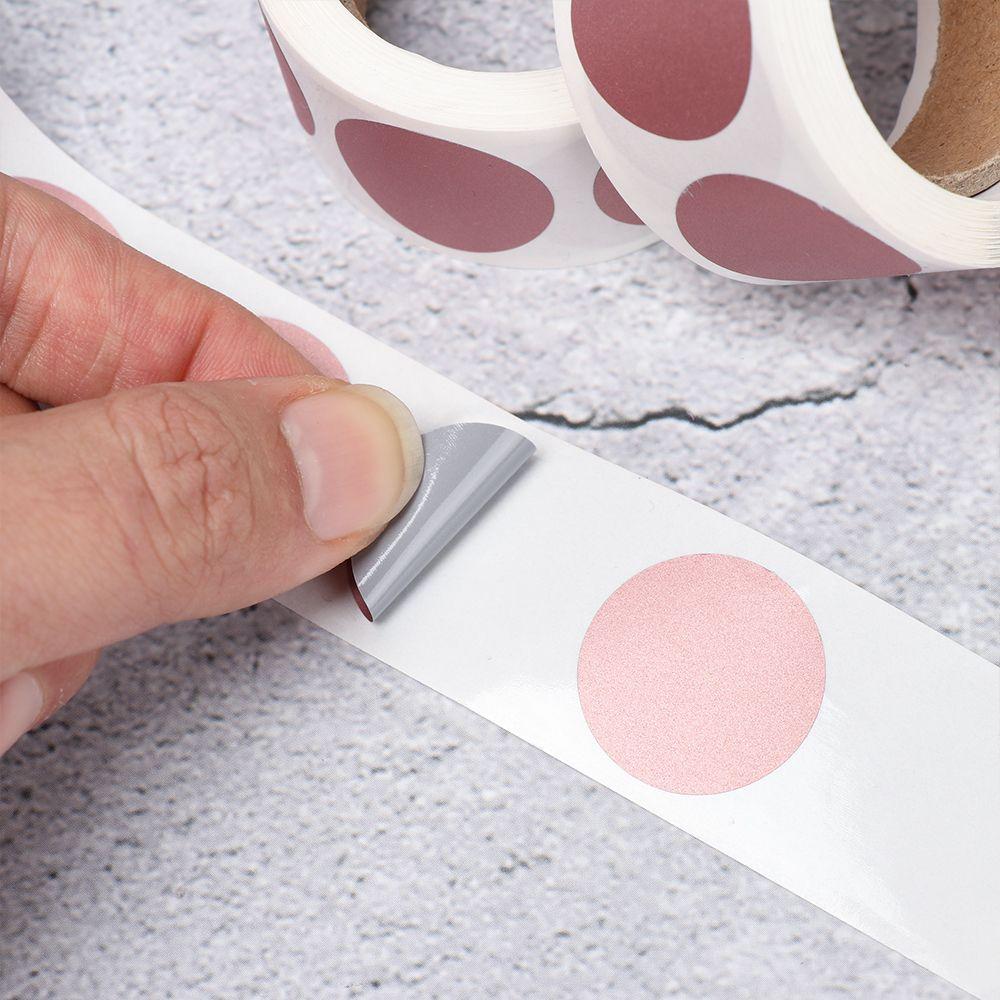 Stationery Party Supplies Secret Code Cover Labels Adhesive Paper Round Shape Scratch Off Sticker