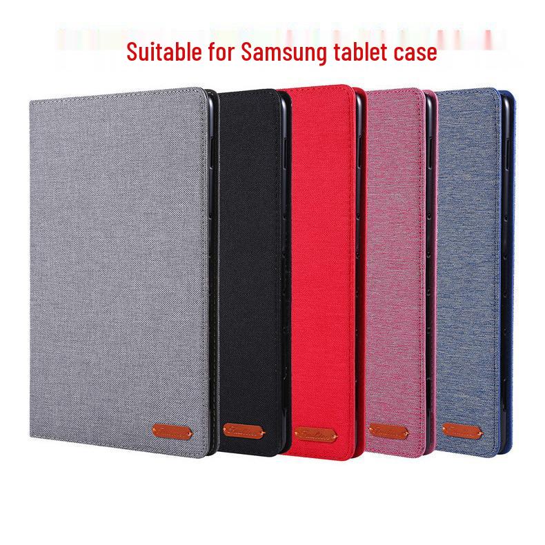Чехол из ТПУ с джинсовой текстурой и слотом для карты для Samsung Tab S7/A7/S9/T/S8