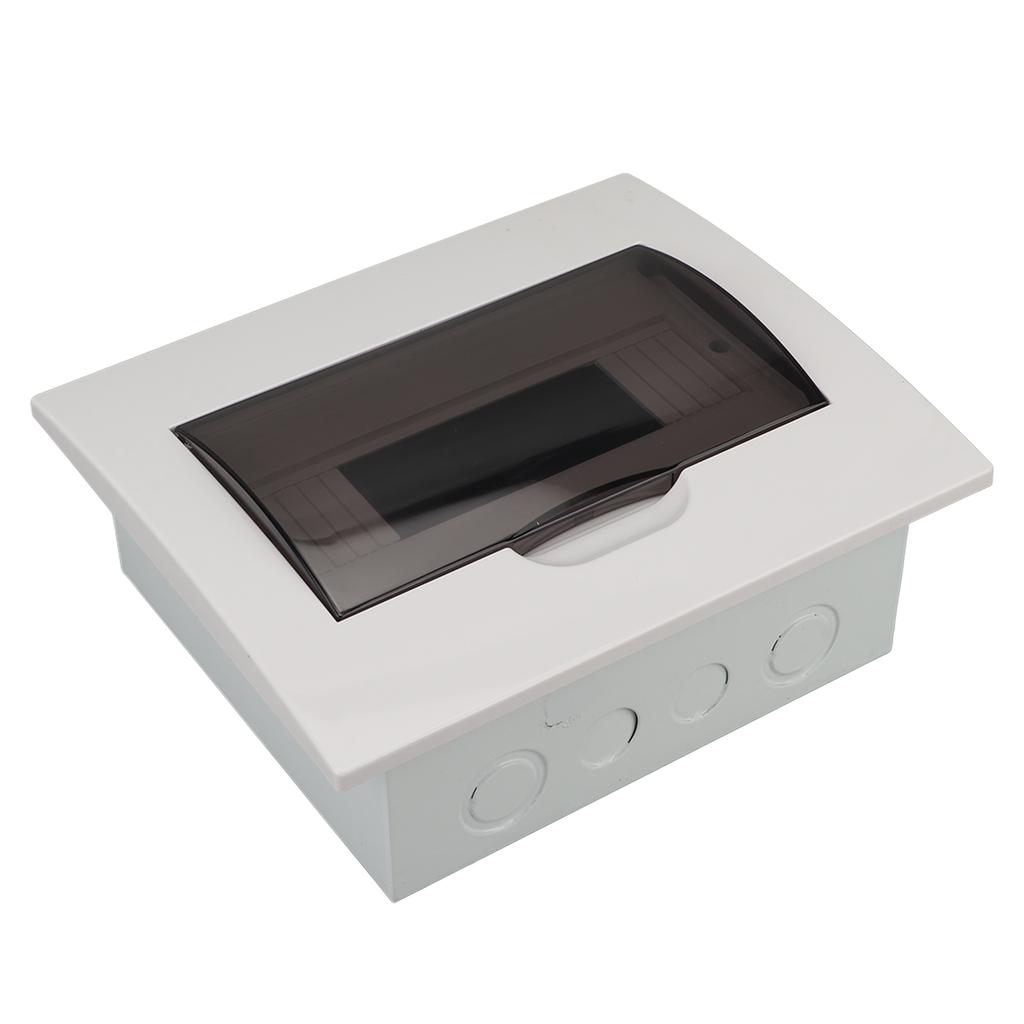 Защита распределительной коробки для внутренней установки Скрытая коробка автоматических выключателей на 10 отводов с DIN-рейкой Прозрачная крышка