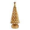 Miniature Christmas Tree Ornament Tiny Resin Holiday Tree Table Decoration For Mantels Dining Table Holiday Centerpieces