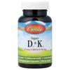 Carlson Labs Super D3 + K2 Вегетарианские капсулы, 90 шт.