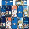 Чехол для iPhone 16 15 Xiaomi Redmi Note 14 13 12 11 Pro Max X 8 9 16e Samsung Galaxy S25 S24 S23 Moto G85 G24 OPPO Huawei Аниме Дораэмон Чехол для телефона