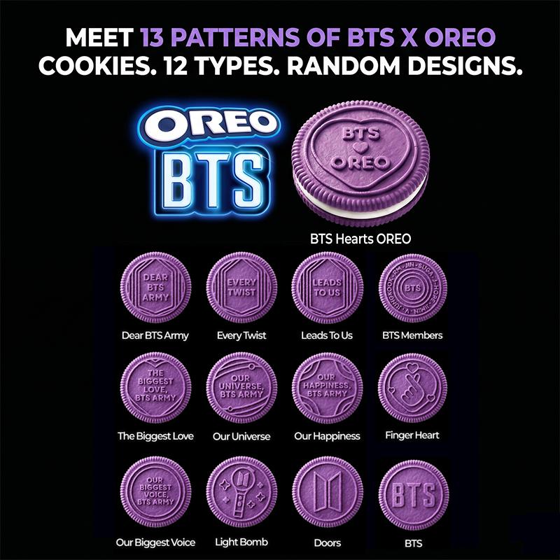Печенье OREO BTS Вкус Хотток 100 г, 300 г, 1 кг / Белый Крем 100 г (14 вариантов)