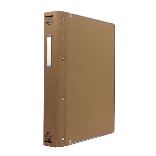 KOKUYO File Binder, Cloth Paste, A4, Vertical, with Metal Border, 30 Holes, Holds 200 Sheets Ha-123Z