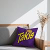 Чехол для подушки с рисунком чили T-Takis Chips Квадратный чехол для диванной подушки Повседневный удобный для кожи чехол для подушки