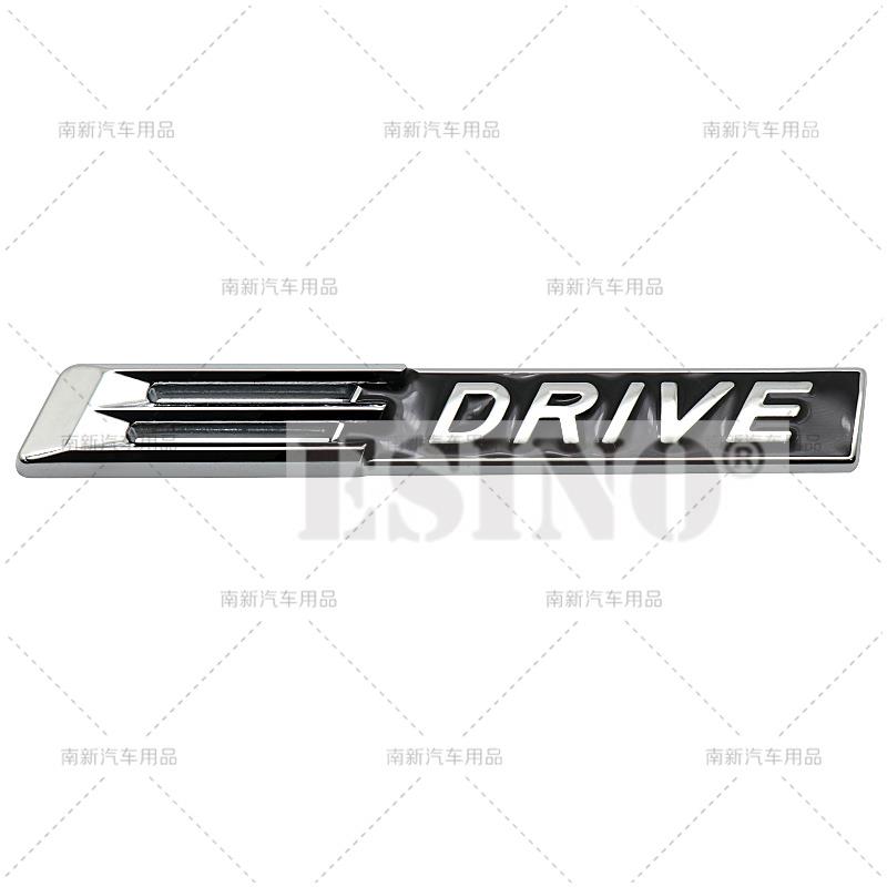 Car Styling 3D Metal Rear Trunk Emblem S Drive X Drive E Drive Badge  Adhesive Emblem for BMW X1 X2 X3 X5 X6 X7 i3 i4 i7 iX iX3