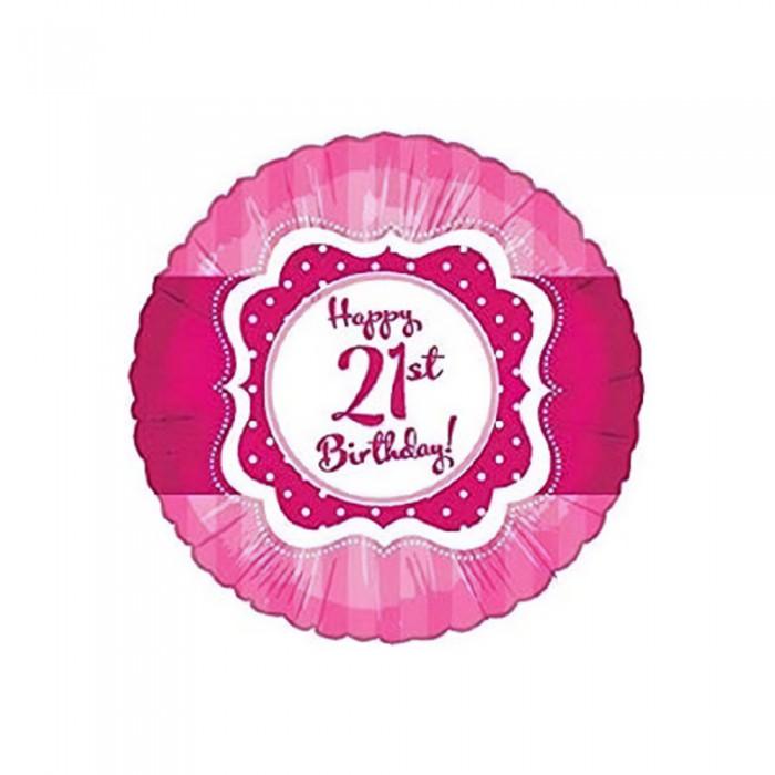 Creative Party 21st Birthday Foil Balloon