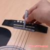 74 PCS Guitar Tool Kit with Carry Bag, Repair Maintenance Tools String Action Ruler Guitar Bridge Pins Strings Picks