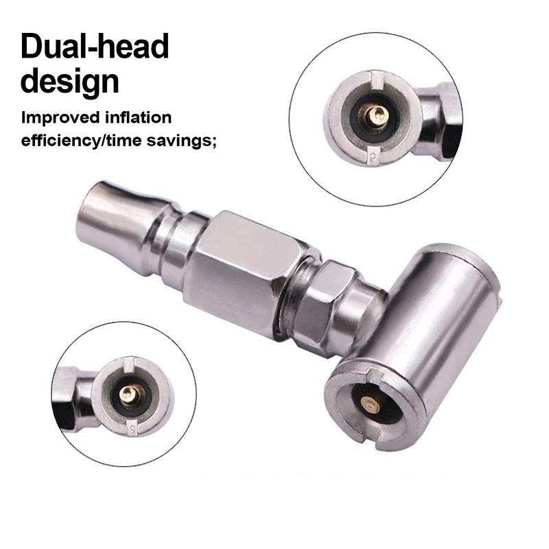 Насадка для накачивания шин Портативная воздушная насадка для накачивания шин Насадка для накачивания шин Быстроразъемная резьбовая насадка для насосов для шин
