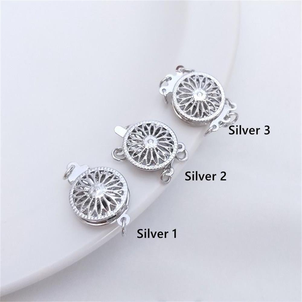 Necklace Layering Clasp with Lobster Multiple Bracelet Lock Connectors Layered Necklace Clasps